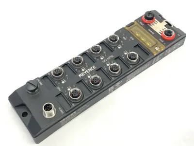 NEW KEYENCE 8-PORT MULTI-PROTOCOL COMPATIBLE IO-LINK MASTER MODULE