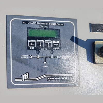 Used THOMPSON TECHNOLOGY TS853TCJ-400A-208 Switchgears British Columbia CA | Savona Equipment LTD #1496401