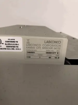 USED 2008 LABCONCO 080891377