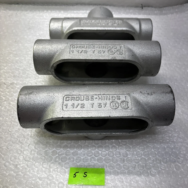 New | in-Stock CROUSE-HINDS 1 1/2 TB-57  1 1/2 T 57 Conduits Indiana US | J&J Industrial Supply #525974