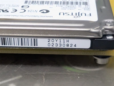 Fujitsu / Intek MHW2040AT 40.0 GB PATA Hard Drive with Mount R08956 / 07635 Used