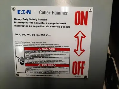 600V Electrical Disconnects & Switches