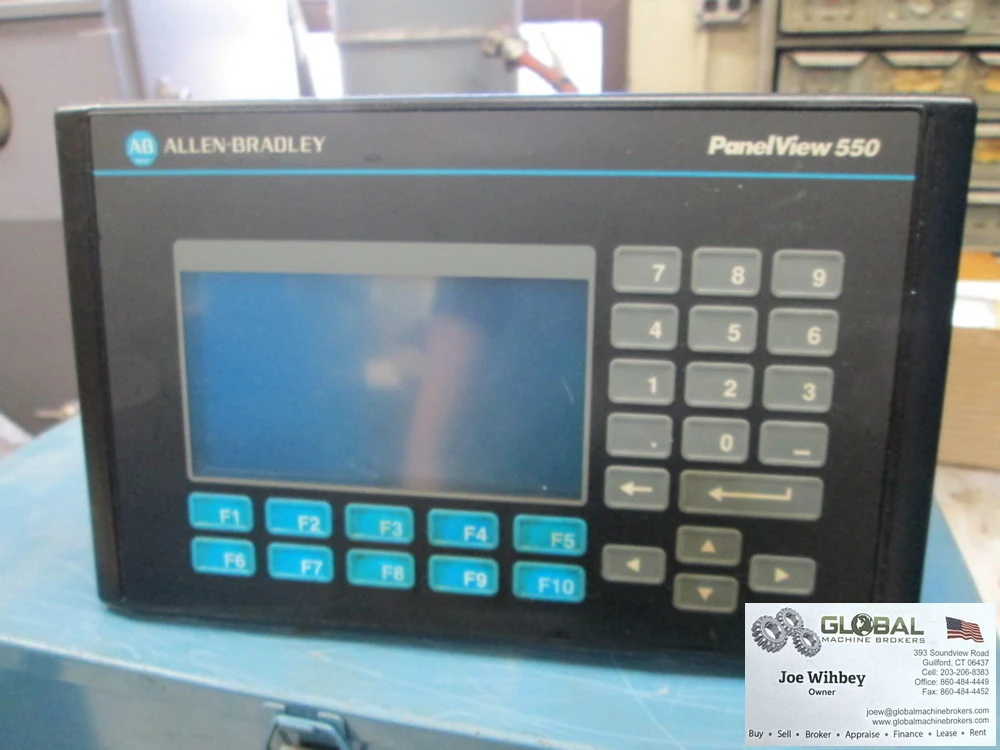 Allen Bradley Panelview 550 Series B 85-264 VAC 50/60Hz LCD PLC Control Assembly
