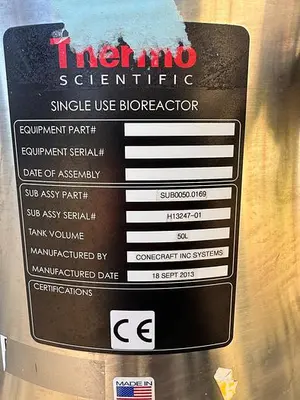 USED 2013 THERMO SCIENTIFIC SUB0050.0169