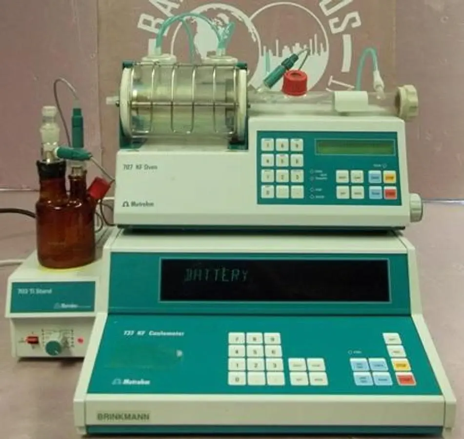 QTY. 1. METROHM 737 COULOMETER 1.737.NR 00A3 09165...