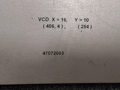 USED UNIVERSAL INSTRUMENTS 47072003