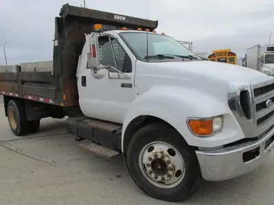 Used 2006 FORD F 650 Dump trucks Manitoba CA | Conquest Truck & Auto Sales #1421333