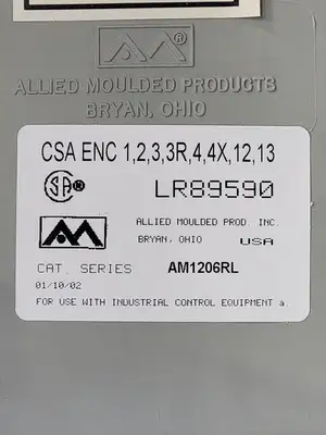 NEW 2002 ALLIED MOULDED PRODUCTS AM1206RL