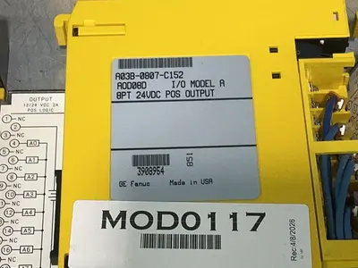 Used FANUC _UNKNOWN_ PLC Input & Output Ohio US | HGR 24 #1316392