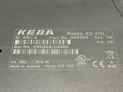 USED KEBA K2-400 IU 450 A