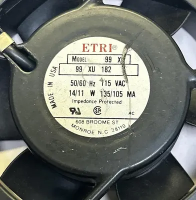 Used ETRI 99XU182 Miscellaneous Equipment (Electrical & Power) | Surplus Asset Holdings #1202065