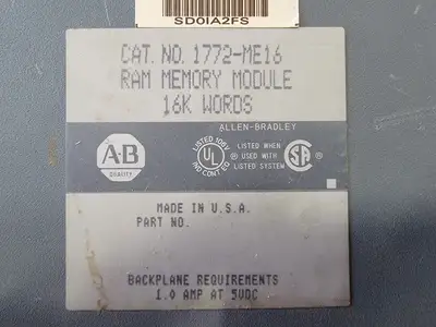 USED ALLEN-BRADLEY 1772-ME16