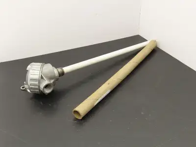 FWS MS18H 18HX12C Thermocouple 18" Ceramic Probe Thermal Sensor 3/4"NPT