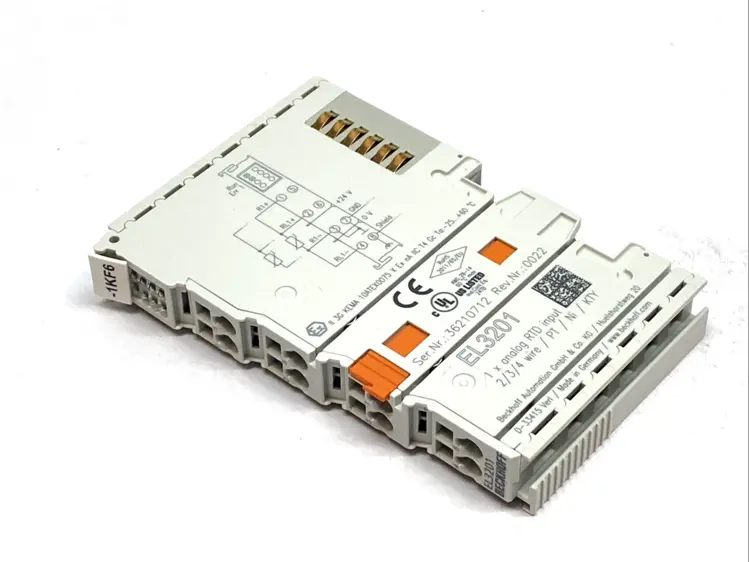 Used BECKHOFF 1-CHANNEL ANALOG INPUT TERMINAL RTD PT100 RTD 16 BIT 4-WIRE PLC Input & Output | Maverick Industrial Sales #1104125