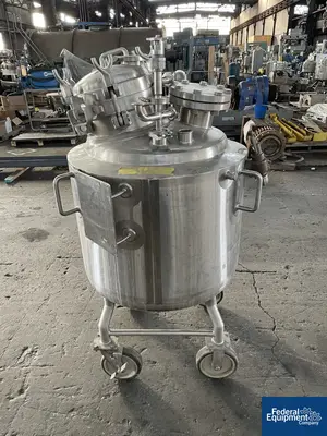 USED Northland 40 Gal Northland Stainless Reactor Body, 316 S/S, 100/100#