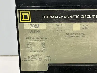 USED SQUARE D LAL36300