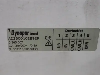New | in-Stock DYNAPAR AI2500102B92F Encoders Ohio US | HGR 24 #872893