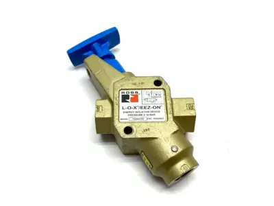 Used Ross L-O-X/EEZ-ON Manual Energy Isolation Valve 2-10bar Plumbing Equipment Michigan US | Maverick Industrial Sales #1489351