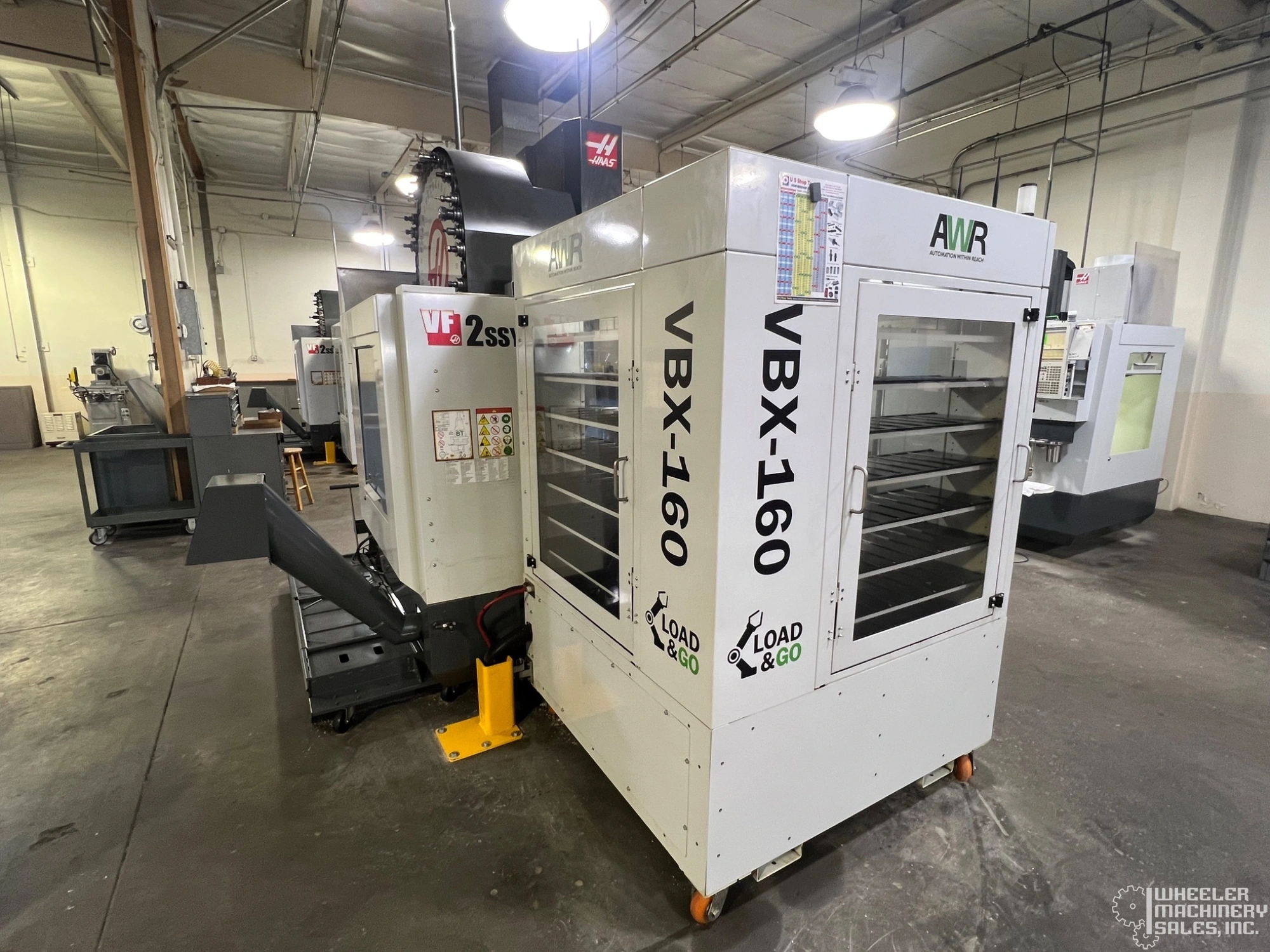 AWR VBX-160 Robot Load & Go System 2021 – Fanuc LR Mate 200iD/7L Robot #8151 #1