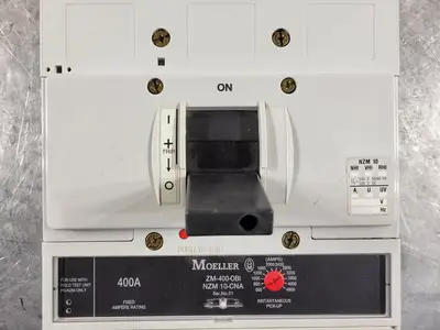 USED MOELLER NZM10-400H/ZM-400-OBI-CNA