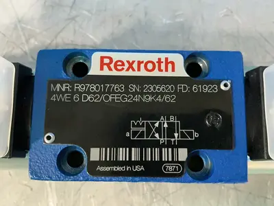 Used BOSCH REXROTH R978017763 Solenoid Valves Ohio US | HGR 24 #1357168
