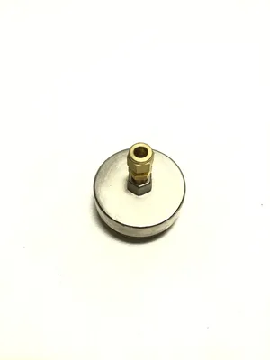 Stainless Steel Gas Burner Head Flame Diffuser Nozzle w/ Brass Thread (Lot of 5)