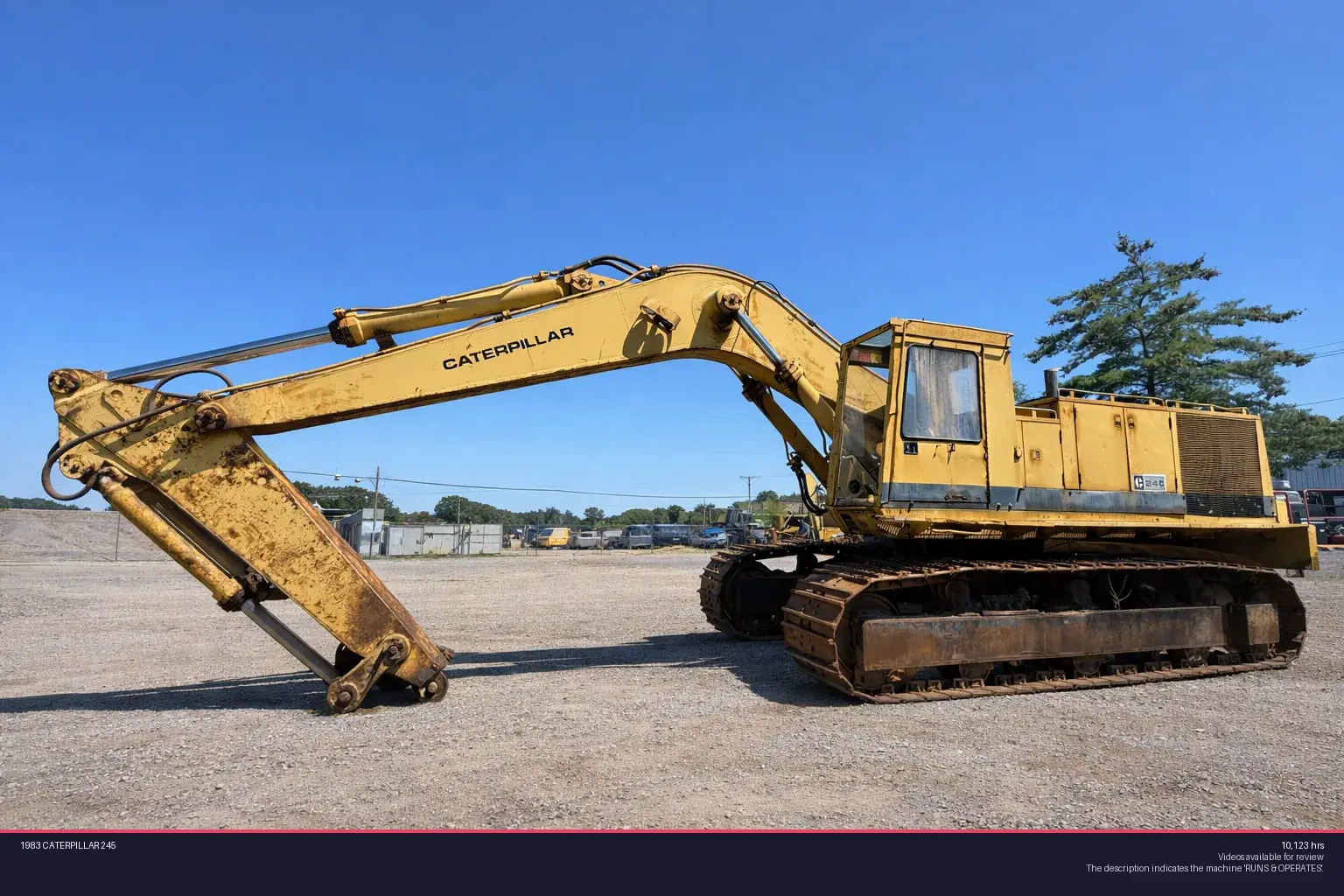 Used 1983 CATERPILLAR 245 Excavators New Jersey US | Proxy Equipment #1378428