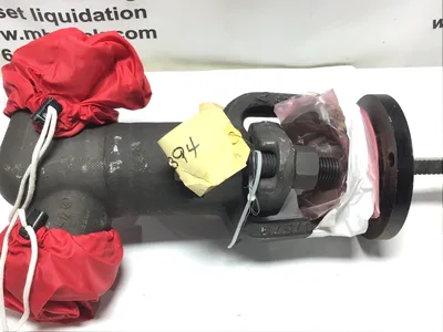 DRESSER HANCOCK 7250W-1-0219 GLOBE VALVE F22 STEEL LOOSE BACKSEAT WELD