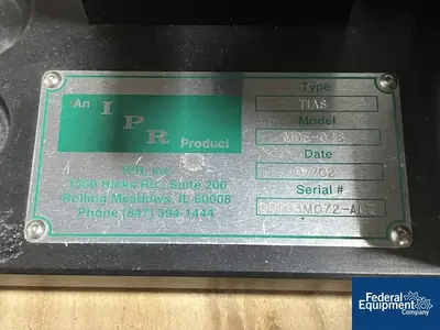 USED IPR IPR, Inc. Punch Inspection TIAS