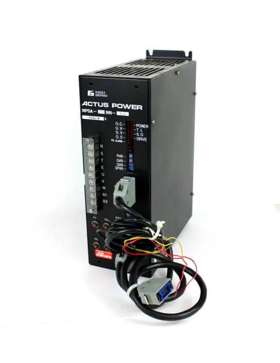 Used NIKKI DENSO NPSA-2.5NN-40A Servo Drives | Industrial Parts R Us Inc. #359468
