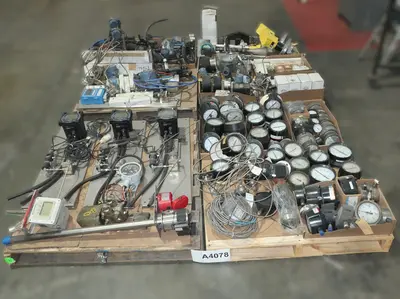 4 PALLETS OF ASSORTED INSTRUMENTATION