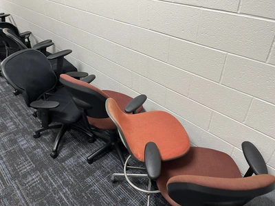 Lot of Rolling office Chairs