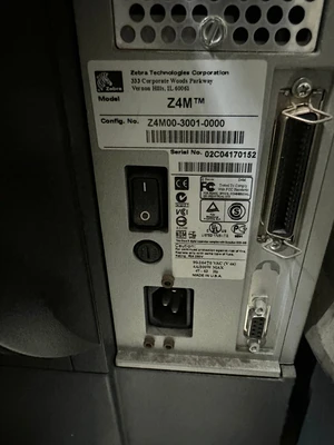 USED ZEBRA 110XI4