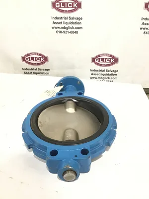 Grinnell 6″Stainless Steel Wafer Lug Butterfly Valve