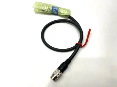 Keyence 1603HAH003 Double-Ended Connector Cable M14 12-Pin F Connectors M/F .5m - New Other