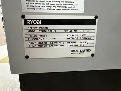 2000 RYOBI 522HX 2-Color | M3 Graphic Machinery (16)