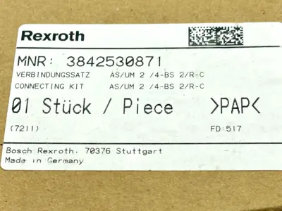 New | in-Stock Bosch Rexroth AS/UM 2 /4-BS 2/R-C Misc Fasteners Michigan US | Maverick Industrial Sales #1473875
