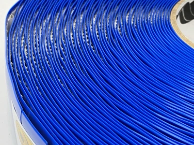 USED ULINE MIGHTY LINE DELUXE SAFETY TAPE 2" X 100' BLUE
