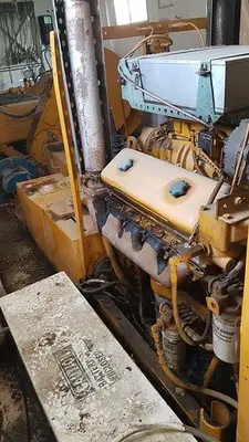 USED GARDNER DENVER PA-8, 4 1/2 X 8 TRIPLEX MUD PUMP
