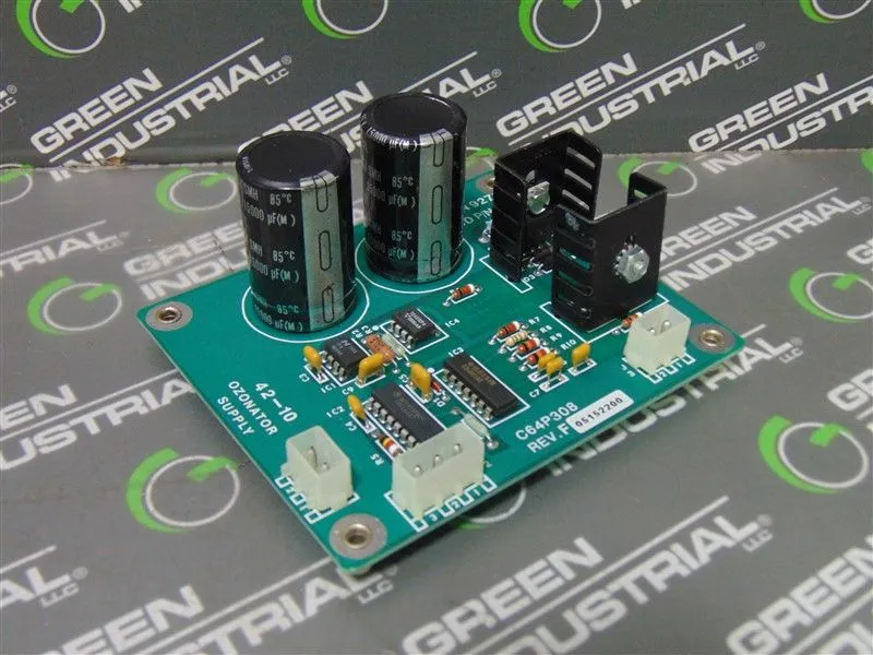 Thermo Environmental 42-10 Ozonator Supply Board C64P308 Rev. F Used