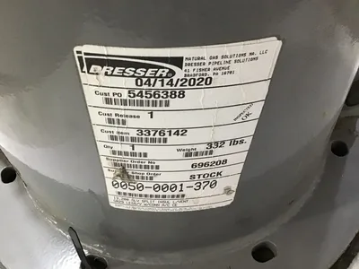 DRESSER 0050-0001-370 STYLE 50 STEEL COUPLING SLEEVE 12″ x17.25″ 337-6142