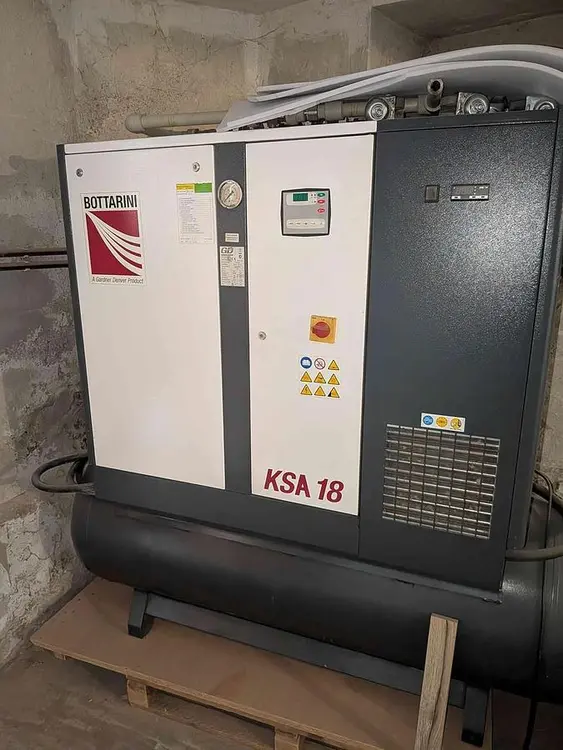 Used 2010 BOTTARINI KSA 18 Rotary Screw & Sliding Vane Air Compressors CZ | Amaron s.r.o. #1385694