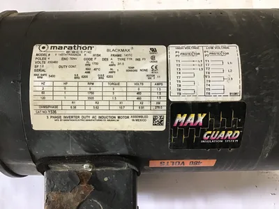 Marathon Electric V 143THTR5326DA 3 Phase Inverter AC Induction Motor