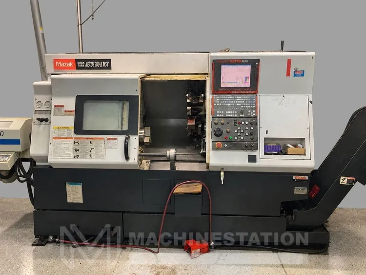 Used MAZAK QUICK TURN NEXUS 200-II MSY CNC Lathes California US | MachineStation #1487219