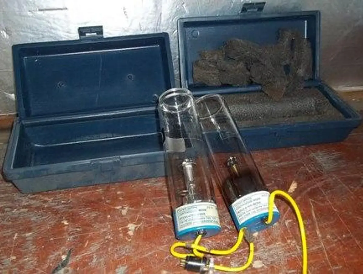 QTY. 2. FISHER SCIENTIFIS CO. HOLLOW CATHODE TUBE,...