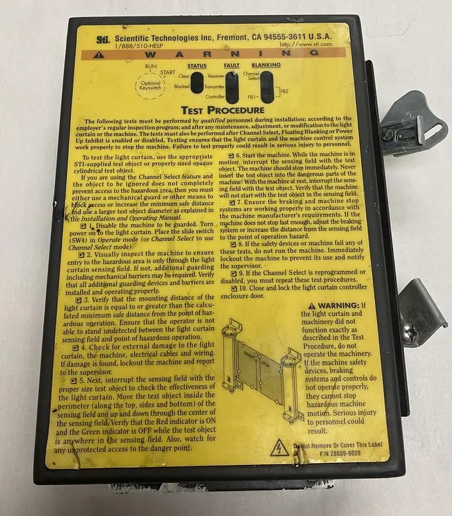 Used STI 70027-1000 Industrial Controls Ohio US | Surplus Asset Holdings #1233845