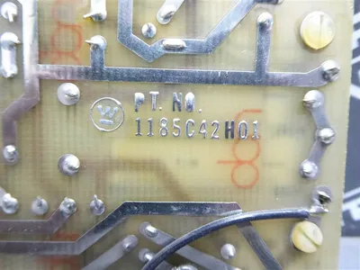 Westinghouse 1185C42 H01 Elevator Control Card 197C095 G1 Sub 6 Used