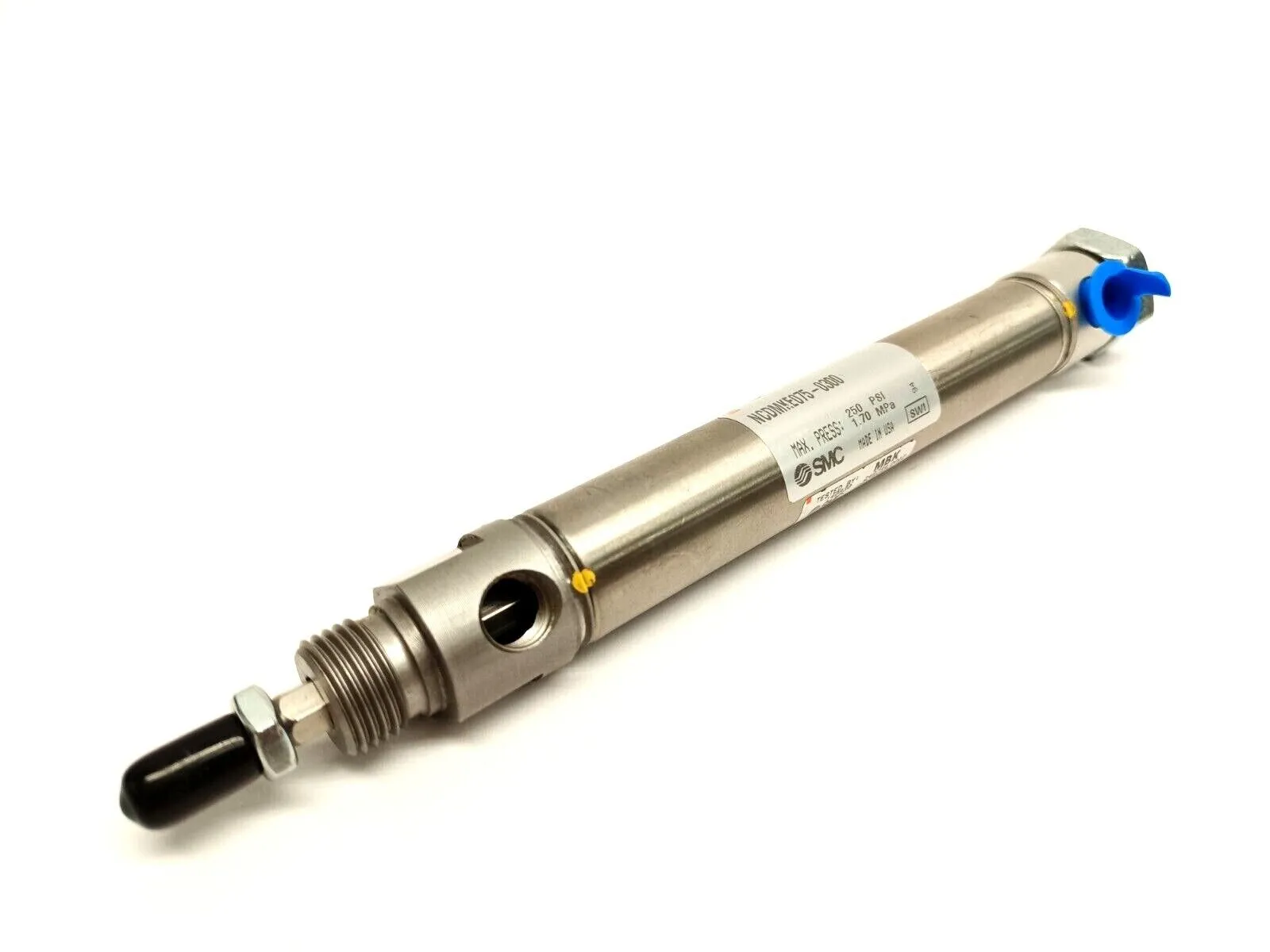 NCDMKE075-0300 | SMC  Round Body Pneumatic Cylinder 3/4" Bore 3" Stroke MISSING NUT - New Other