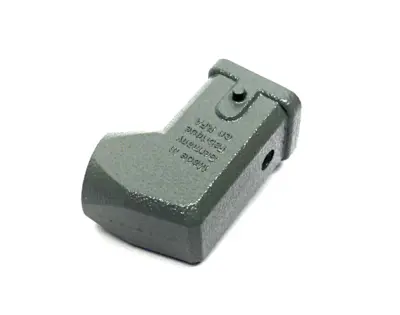 19200031640,Han 3A-GW-M20 | Harting 19200031640 Han 3A-GW-M20 Connector Hood Angled Entry 2 Peg LOT OF 2 - New