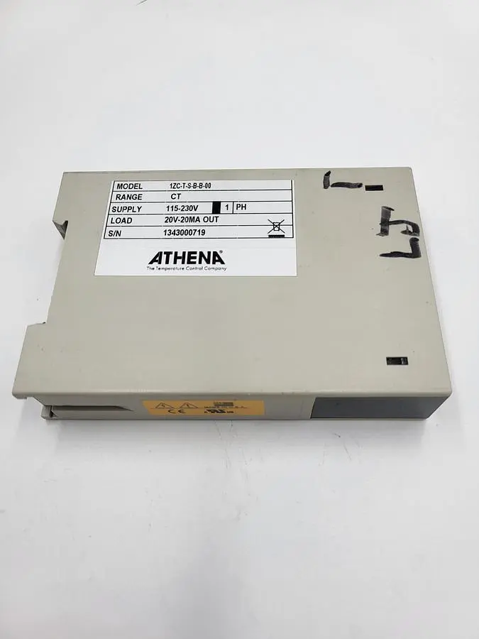 USED ATHENA ATHENA 1ZC-T-S-B-B-00 TEMPERATURE/PROCESS CONTROL